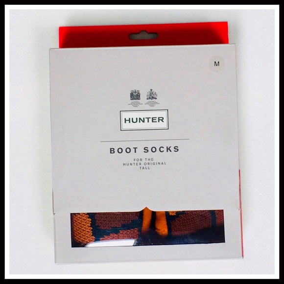 HUNTER ORIGINAL TALL CUFFED BOOT SOCKS - Picture 3 of 8